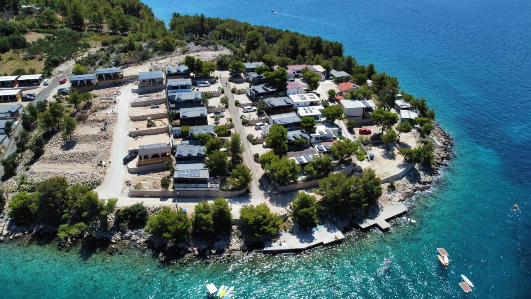 Hipo Camp Mobil Home Arta Pakoštane Dış mekan fotoğraf